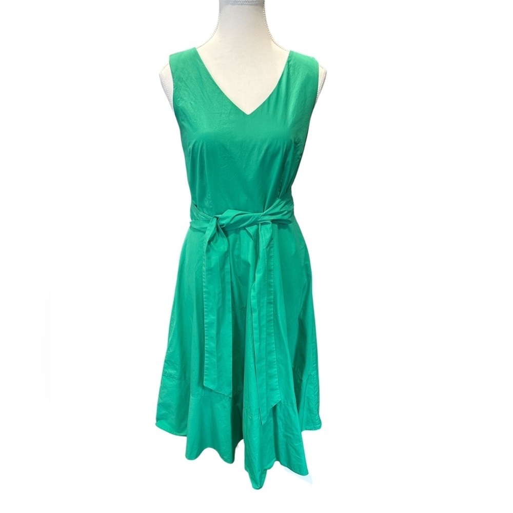 Talbots Vibrant Green Midi Dress